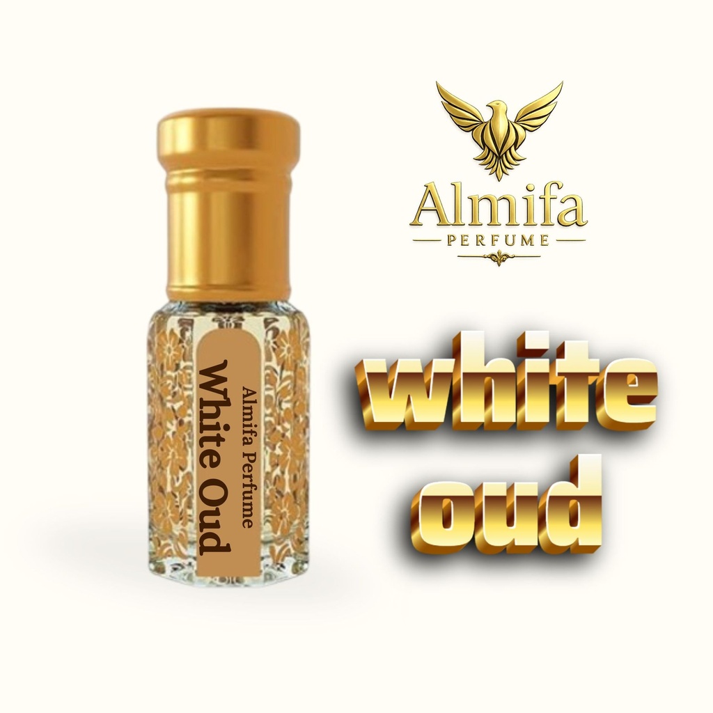 [whiteoud6mlattar] Almifa White Oud Attar | Premium Long-Lasting Unisex Luxury Fragrance